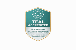 Teal Accredited - Training badge