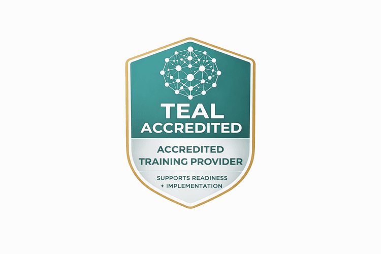 Teal Accredited - Training badge
